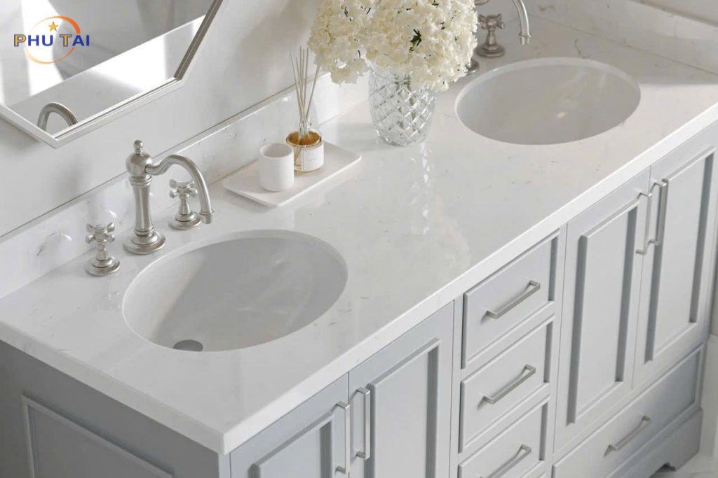 Gia Công Countertops Đá Granite Tự Nhiên & Đá Thạch Anh Nhân Tạo