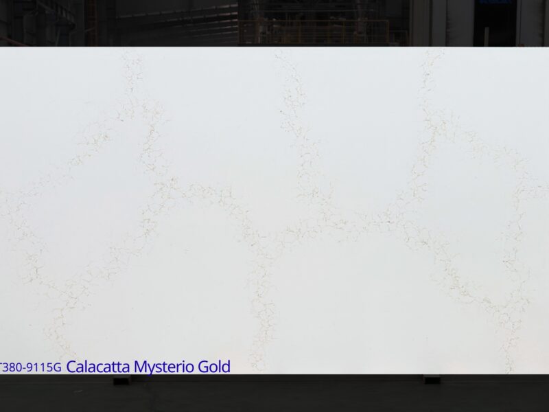 Calacatta Mysterio Gold – 380 Quartz